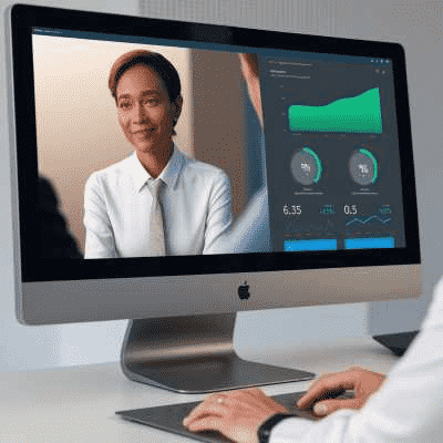 AI-enhanced automation in video interviews